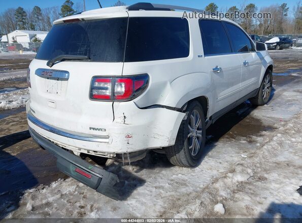 1GKKVRKD2GJ290832 2016 GMC ACADIA White უკანა მარჯვენა