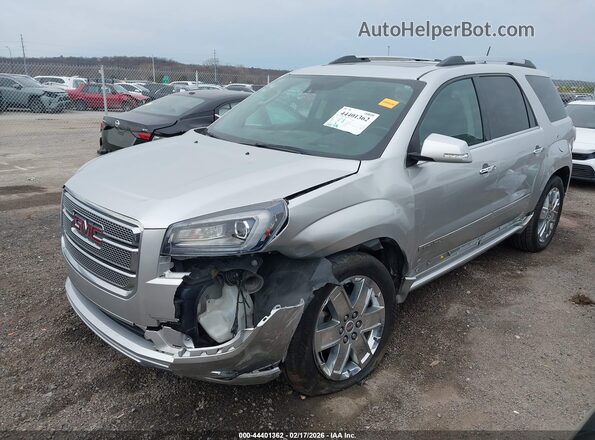 1GKKVTKDXGJ347310 2016 GMC ACADIA Серебряный Передняя левая четверть