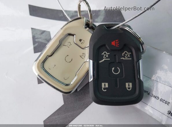 1GKS1GKC0LR129057 2020 GMC YUKON Черный Вид панели приборов