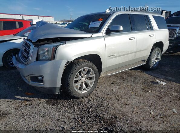 1GKS2BKC2GR127008 2016 GMC YUKON Silver Vista tres cuartos delantera izquierda