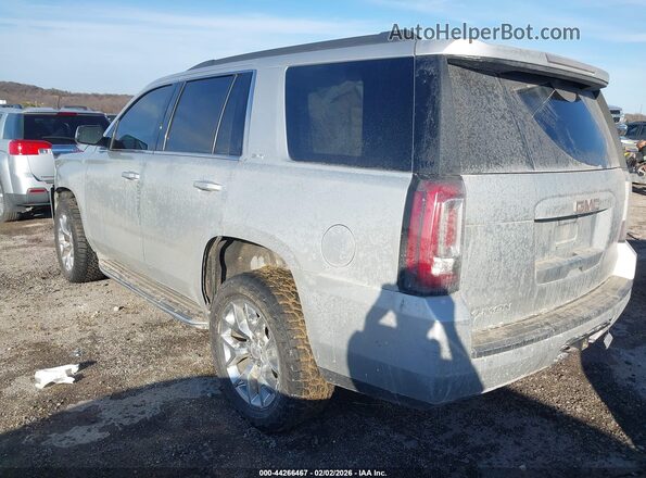 1GKS2BKC2GR127008 2016 GMC YUKON Silver Trasero izquierdo