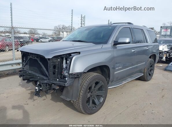 1GKS2CKJ0LR202805 2020 GMC YUKON Gray წინა მარცხენა ხედი სამი მეოთხედიდან