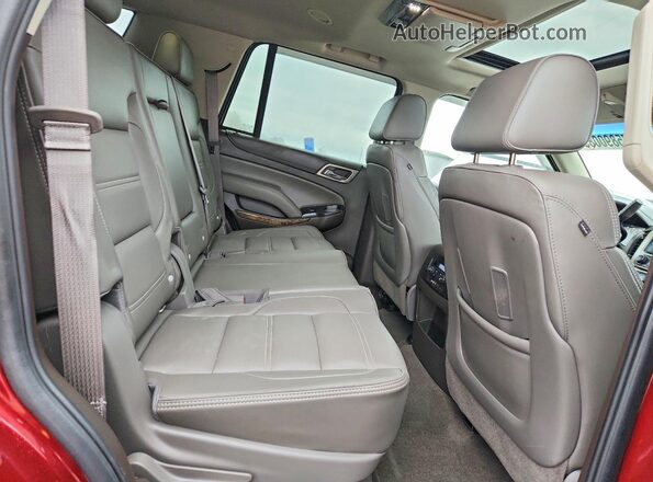 1GKS2CKJ1GR343789 2016 GMC YUKON Бордовый Вид задней части салона