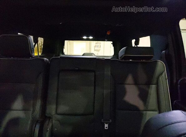 1GKS2GKD2MR481547 2021 GMC YUKON Black უკანა სავარძლების ხედი