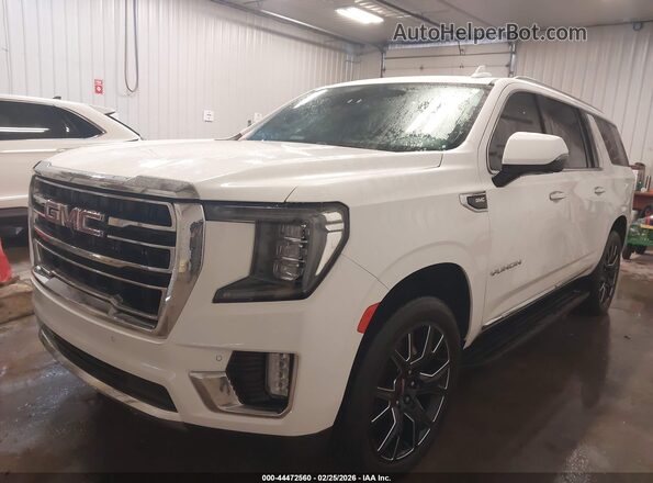 1GKS2GKD5PR378742 2023 GMC YUKON White Vista tres cuartos delantera izquierda