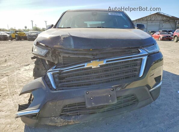 1GNERFKW5NJ155376 2022 CHEVROLET TRAVERSE Black წინა ხედი