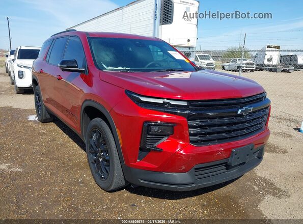 1GNERGKS6RJ196530 2024 CHEVROLET TRAVERSE Red 