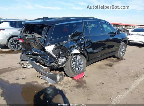 1GNERGKS8TJ211679 2026 CHEVROLET TRAVERSE Черный Задняя правая четверть