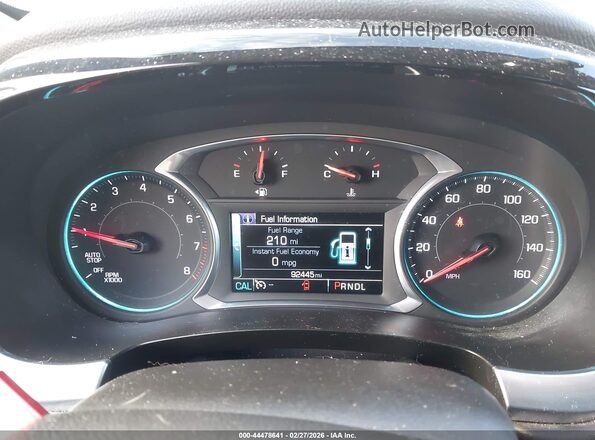 1GNERGKW2KJ283821 2019 CHEVROLET TRAVERSE Red 
