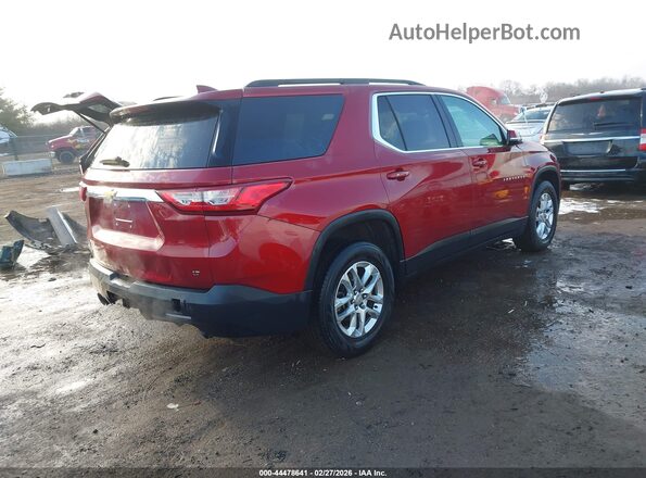1GNERGKW2KJ283821 2019 CHEVROLET TRAVERSE Red 