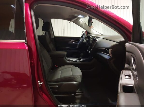 1GNERGKW3LJ198486 2020 CHEVROLET TRAVERSE Red Вид салону спереду