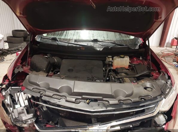 1GNERGKW3LJ198486 2020 CHEVROLET TRAVERSE Red Вид ззаду