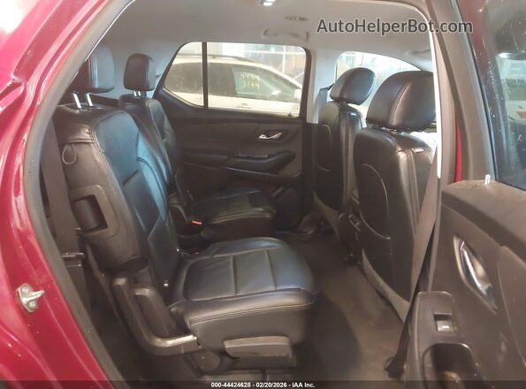1GNERGKW4KJ274005 2019 CHEVROLET TRAVERSE Red VIN կոդի պիտակի տեսք