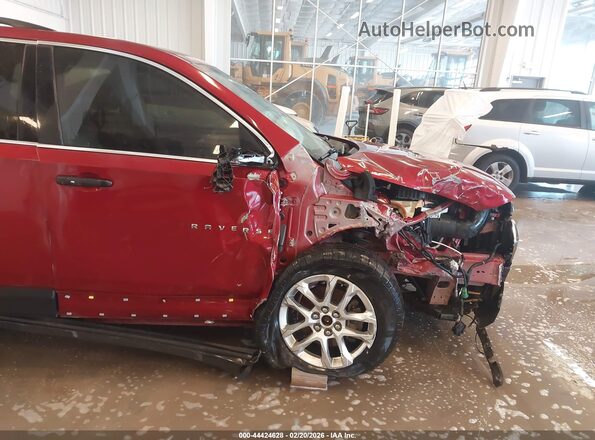 1GNERGKW4KJ274005 2019 CHEVROLET TRAVERSE Red Դիմացի տեսք
