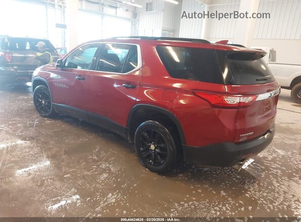 1GNERGKW4KJ274005 2019 CHEVROLET TRAVERSE Red Հետևի ձախ