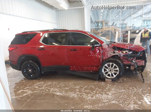 1GNERGKW4KJ274005 2019 CHEVROLET TRAVERSE Red Սալոնի հետևի տեսք