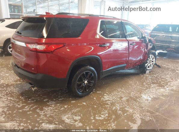 1GNERGKW4KJ274005 2019 CHEVROLET TRAVERSE Red Հետևի աջ