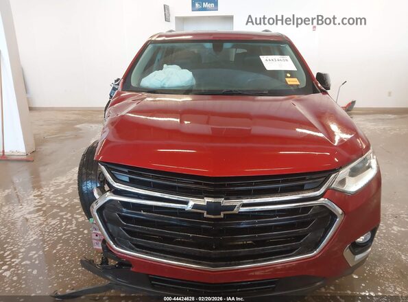 1GNERGKW4KJ274005 2019 CHEVROLET TRAVERSE Red Սարքավորումների վահանակի տեսք