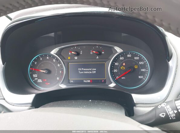 1GNERGKW5MJ169878 2021 CHEVROLET TRAVERSE Gray Rear seats view