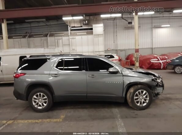 1GNERGKW5MJ169878 2021 CHEVROLET TRAVERSE Gray 360 interior view