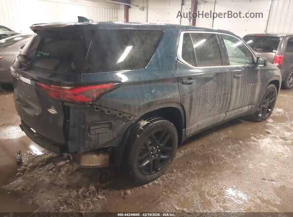 1GNEVFKW1NJ118577 2022 CHEVROLET TRAVERSE Blue Հետևի աջ