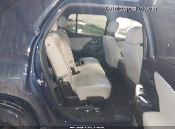 1GNEVFKW1NJ118577 2022 CHEVROLET TRAVERSE Blue VIN կոդի պիտակի տեսք