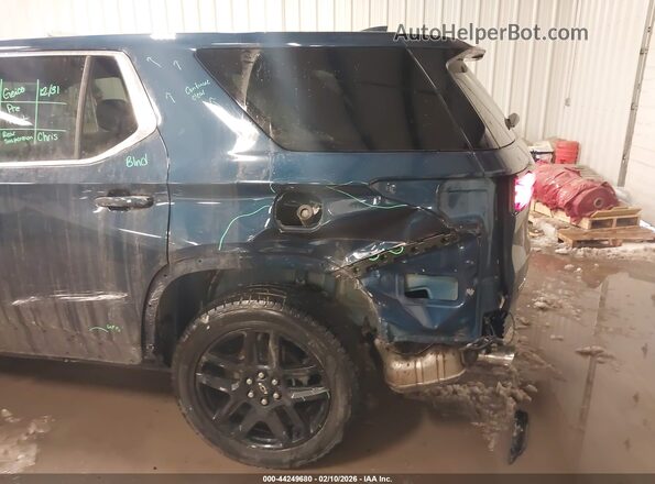 1GNEVFKW1NJ118577 2022 CHEVROLET TRAVERSE Blue Դիմացի տեսք