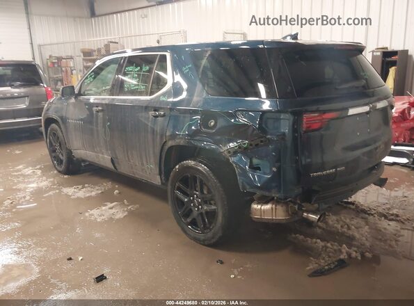 1GNEVFKW1NJ118577 2022 CHEVROLET TRAVERSE Blue Հետևի ձախ