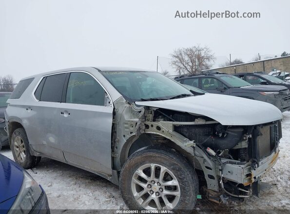 1GNEVFKW8MJ249357 2021 CHEVROLET TRAVERSE Silver 