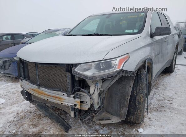 1GNEVFKW8MJ249357 2021 CHEVROLET TRAVERSE Silver 