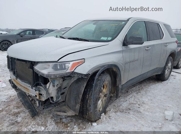 1GNEVFKW8MJ249357 2021 CHEVROLET TRAVERSE Silver 