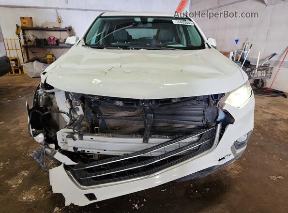 1GNEVGKW2KJ256792 2019 CHEVROLET TRAVERSE White Вид спереду