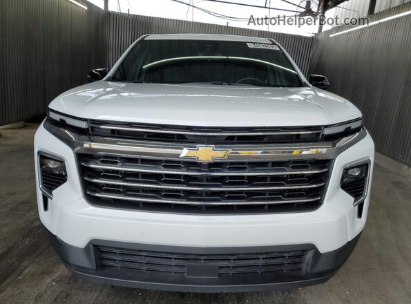 1GNEVGRSXSJ122597 2025 CHEVROLET TRAVERSE White Vista frontal