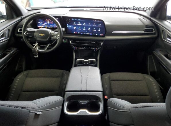 1GNEVGRSXSJ122597 2025 CHEVROLET TRAVERSE White Vista del salpicadero