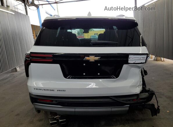 1GNEVGRSXSJ122597 2025 CHEVROLET TRAVERSE White Vista interior de 360 grados