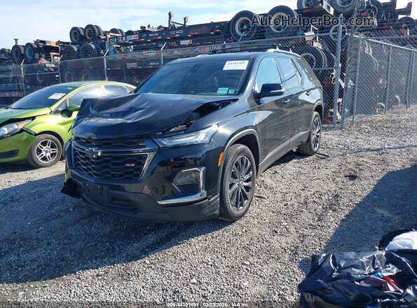 1GNEVJKW2PJ215311 2023 CHEVROLET TRAVERSE Black Front left