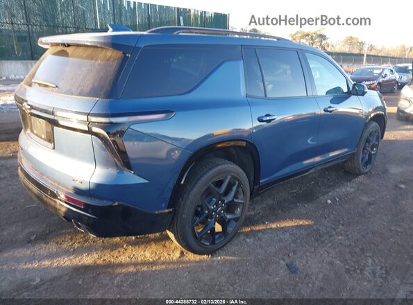 1GNEVLKSXRJ159159 2024 CHEVROLET TRAVERSE Blue უკანა მარჯვენა