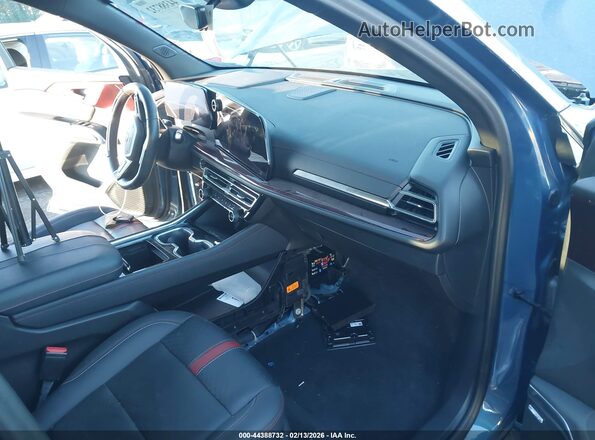1GNEVLKSXRJ159159 2024 CHEVROLET TRAVERSE Blue წინა სალონის ხედი