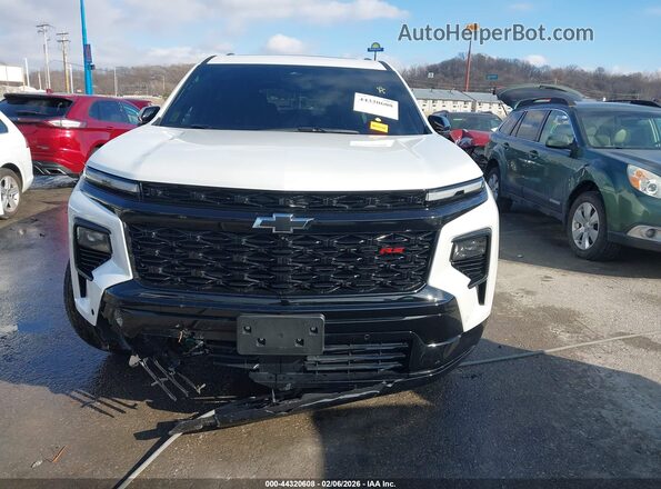 1GNEVLKSXRJ235902 2024 CHEVROLET TRAVERSE White Вид щитка приладів