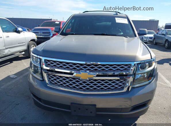1GNSCAKC3HR331439 2017 CHEVROLET TAHOE Gray Vista del cuadro de instrumentos