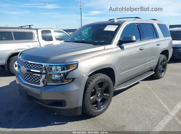 1GNSCAKC3HR331439 2017 CHEVROLET TAHOE Gray Vista tres cuartos delantera izquierda