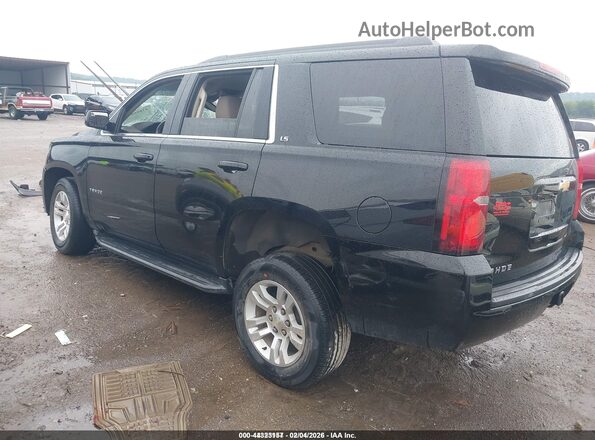 1GNSCAKC8GR247759 2016 CHEVROLET TAHOE Black Հետևի ձախ