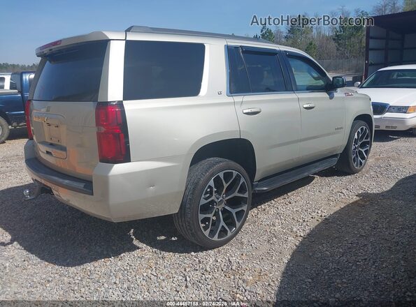 1GNSCBKC7GR401075 2016 CHEVROLET TAHOE Cream Rear right