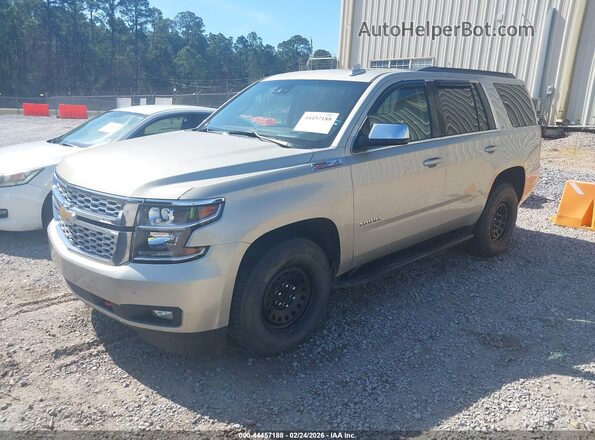 1GNSCBKC7GR401075 2016 CHEVROLET TAHOE Cream Front left