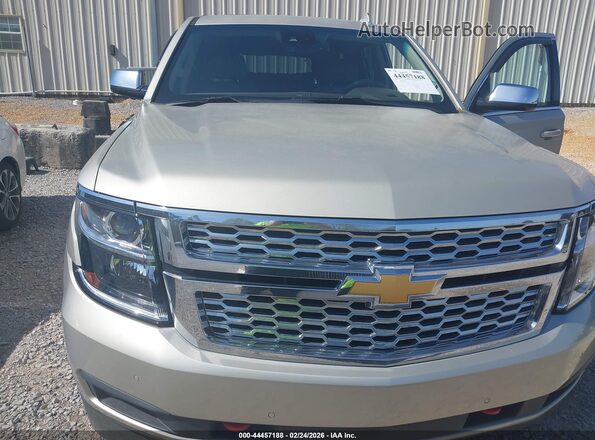 1GNSCBKC7GR401075 2016 CHEVROLET TAHOE Cream Front view
