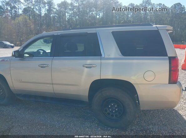 1GNSCBKC7GR401075 2016 CHEVROLET TAHOE Cream 360 interior view