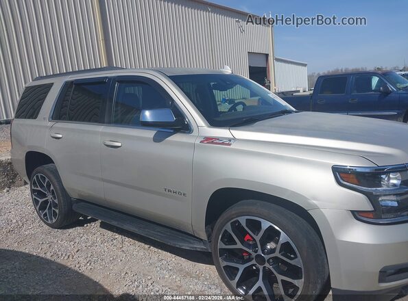 1GNSCBKC7GR401075 2016 CHEVROLET TAHOE Cream Rear interior view