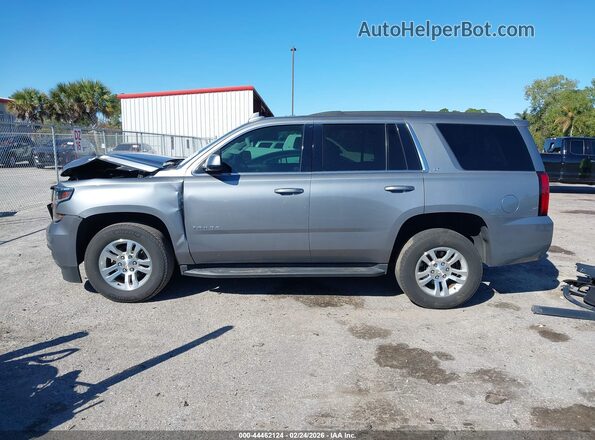 1GNSCBKC8KR265502 2019 CHEVROLET TAHOE Gray 