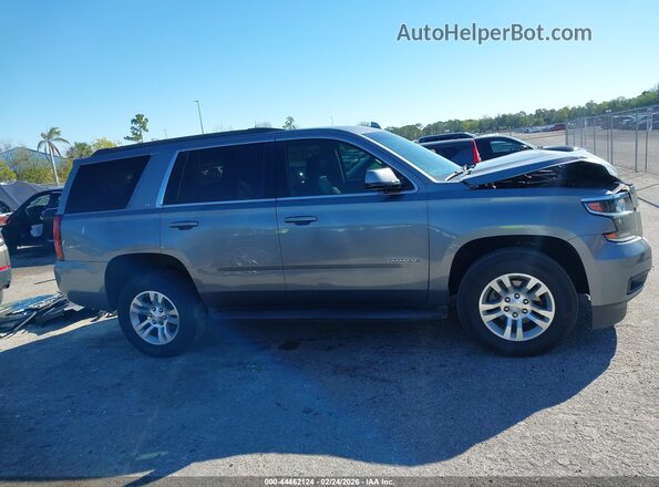 1GNSCBKC8KR265502 2019 CHEVROLET TAHOE Gray 