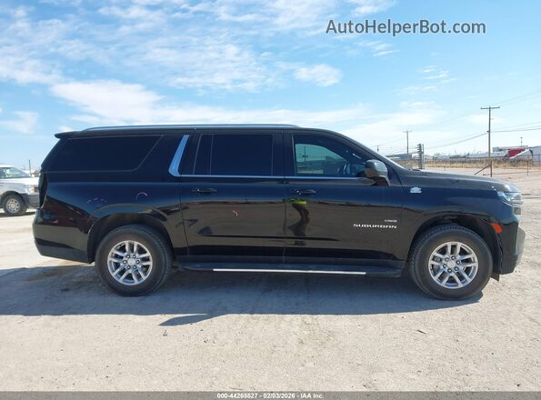 1GNSCBKDXMR216443 2021 CHEVROLET SUBURBAN Black Vista interior trasera